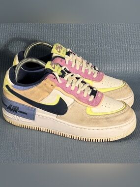 Nike Air Force 1 Shadow Photon Dust Crimson Tint Shoes CU8591-001 Women’s Sz 7.5